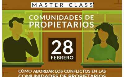 MASTER CLASS | COMUNIDADES DE PROPIETARIOS